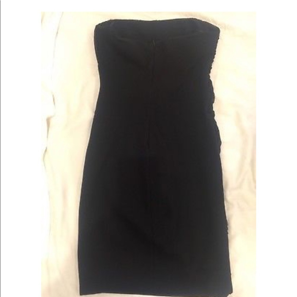 New Zara trafaluc Womens Bodycon Dress XS Black - Picture 4 of 6